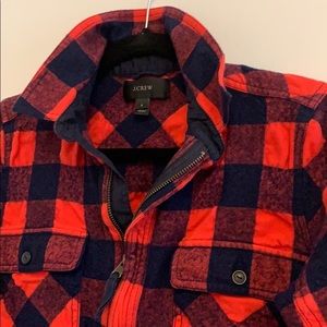J Crew Flannel pullover heavy shirt
